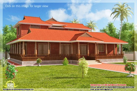 Kerala illam traditional house