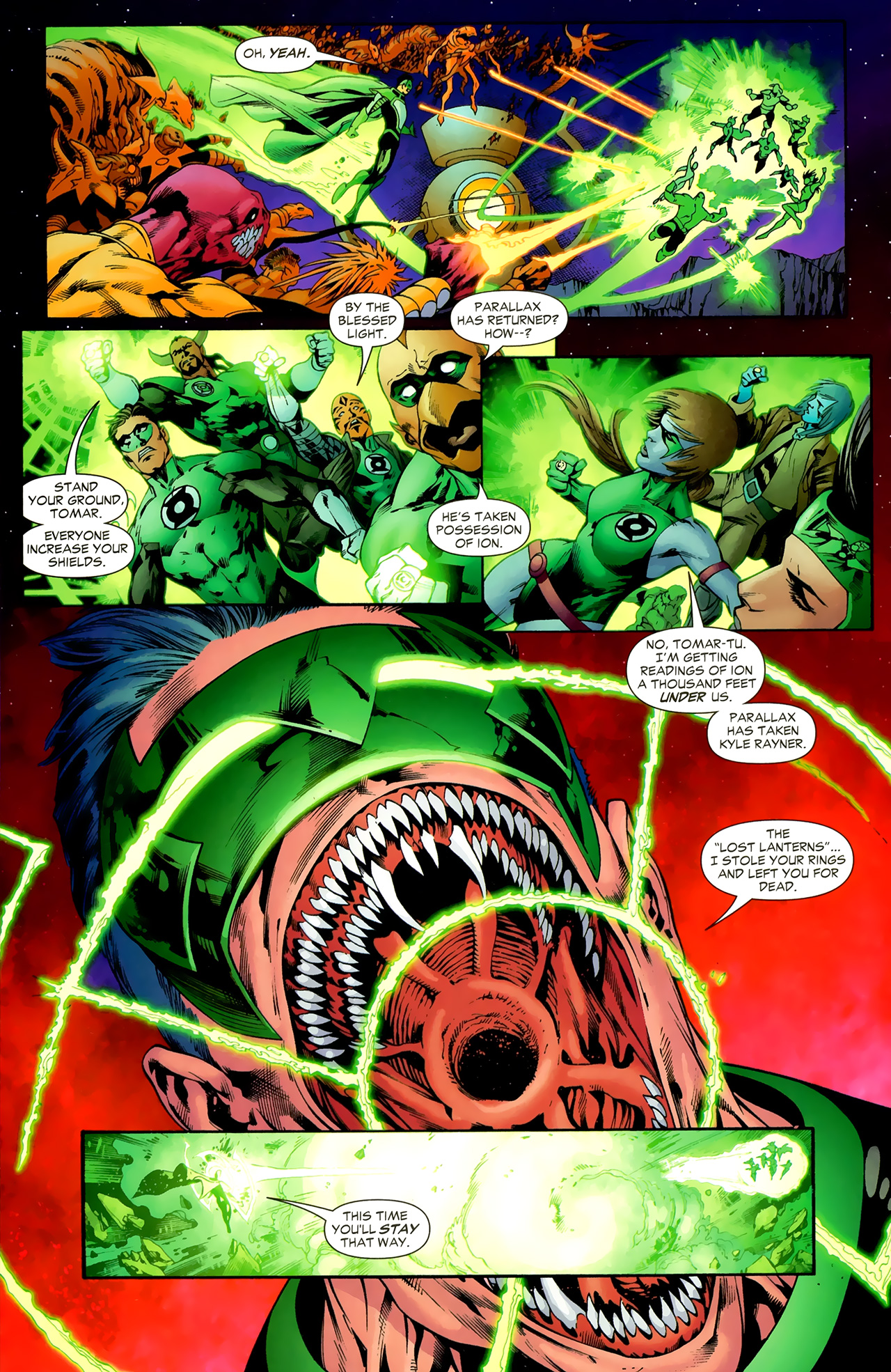 Read online Green Lantern (2005) comic -  Issue #22 - 12