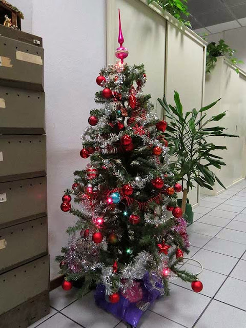 Office Christmas tree, Livorno