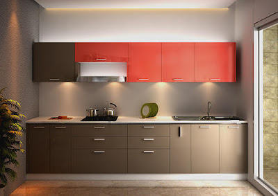 best modern Indian kitchen cabinets colors for homes