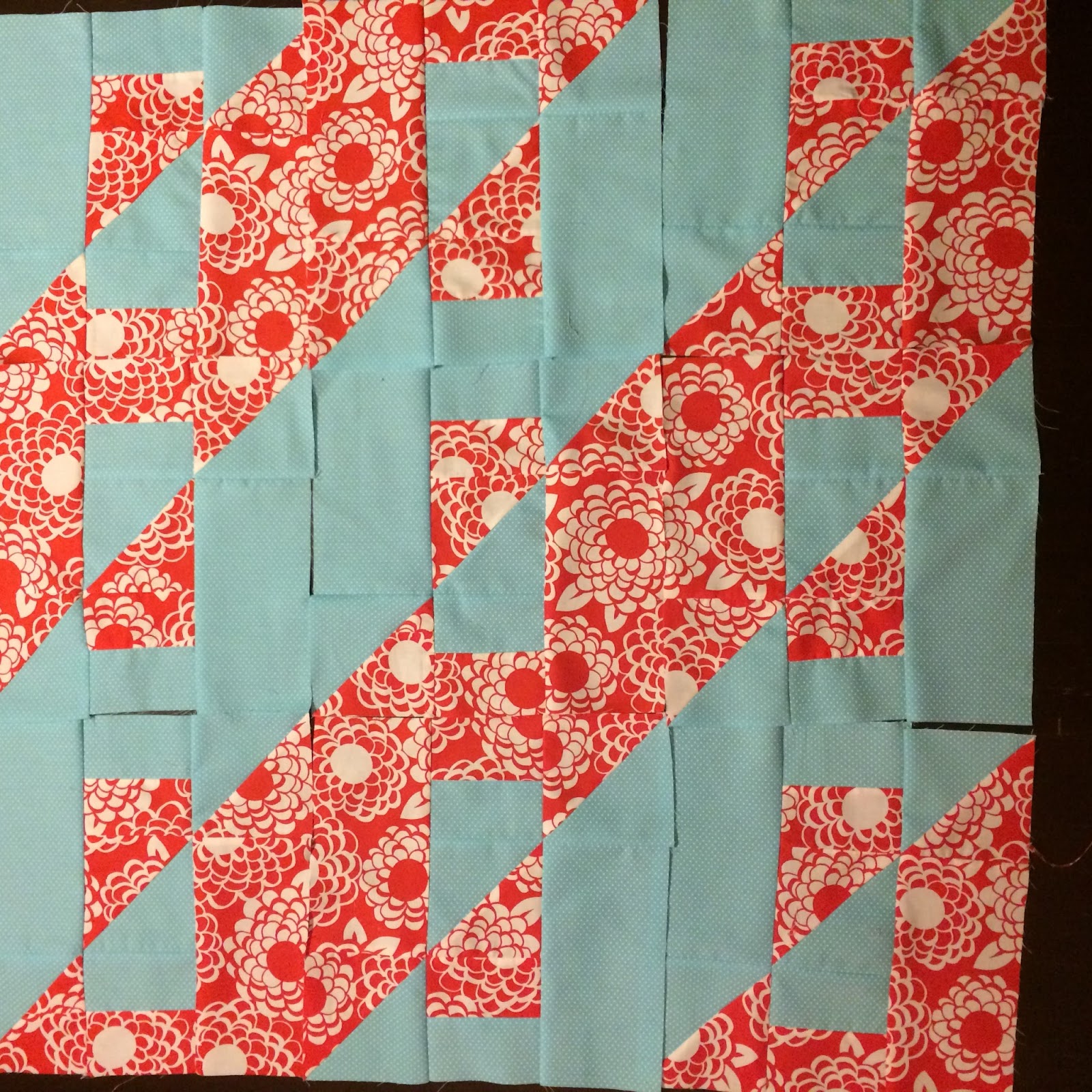 Libby Dibby Stuff Flip Flop Quilt Block