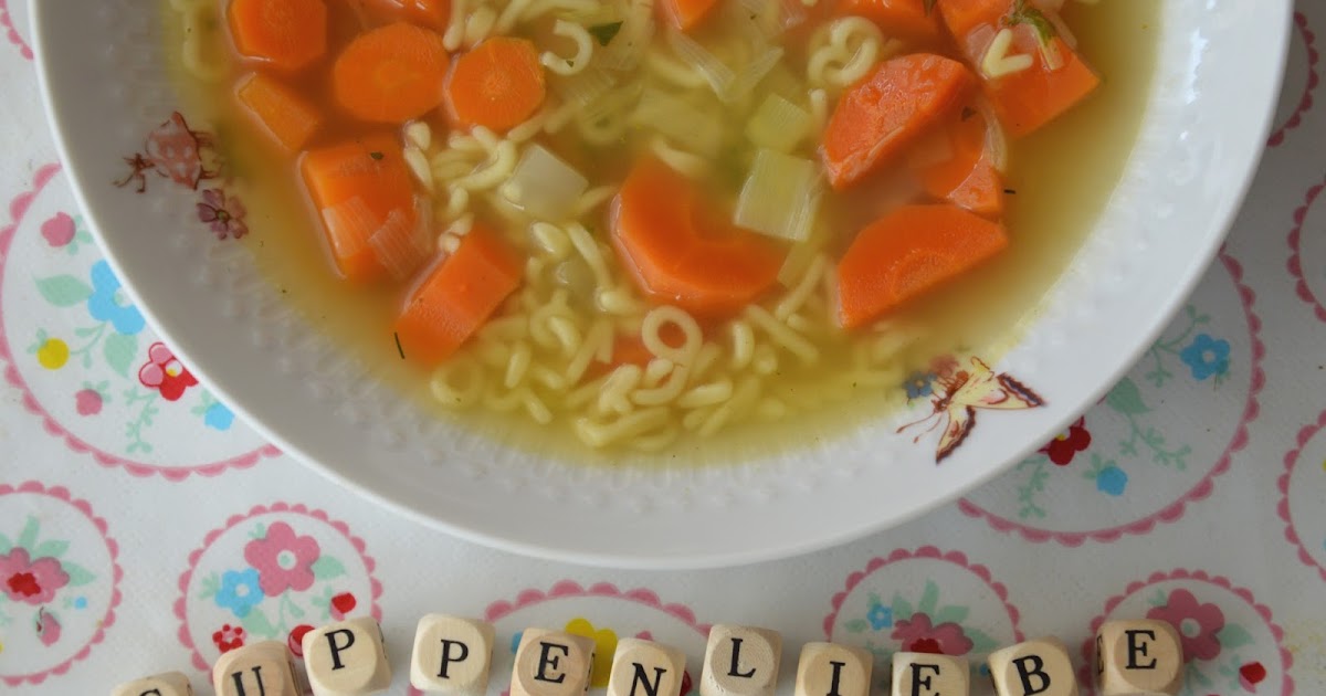 Lieblingsessen von Kindern, die Buchstabensuppe | ♥ Zuckersüße Äpfel ...