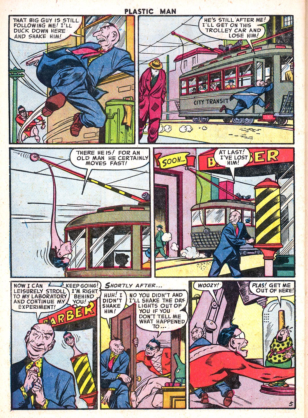 Read online Plastic Man (1943) comic -  Issue #35 - 30