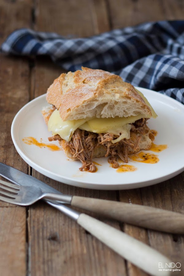 cerdo asado marinado