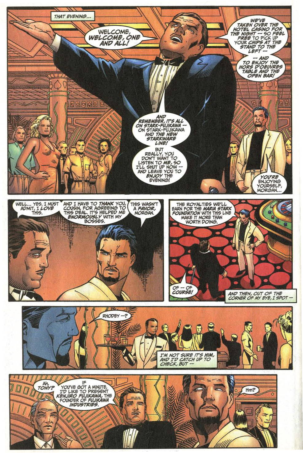Read online Iron Man (1998) comic -  Issue #4 - 13