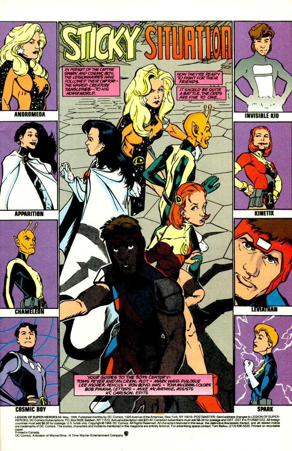 Read online Legion of Super-Heroes (1989) comic -  Issue #68 - 2