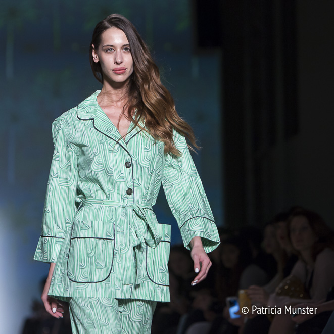 Evi Grintela at Athens Fashion Week - resort 2017 - cotton