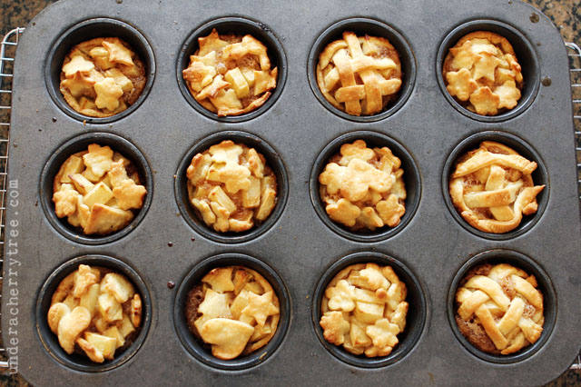 Under A Cherry Tree: Baking Mini Apple Pies with the kids {recipe inside}