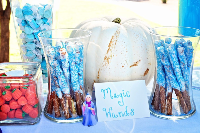 Fairy Godmother Magic Wand Pretzels by the Taylor Family
