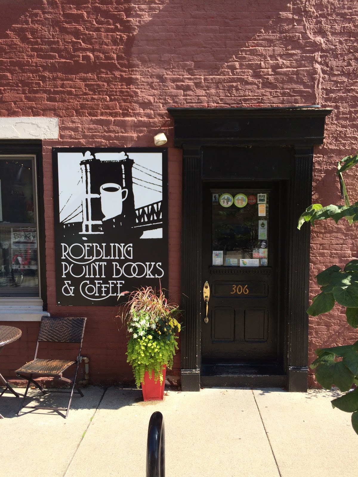 The Indie Bob Spot Roebling Point Books & Coffee Covington, KY