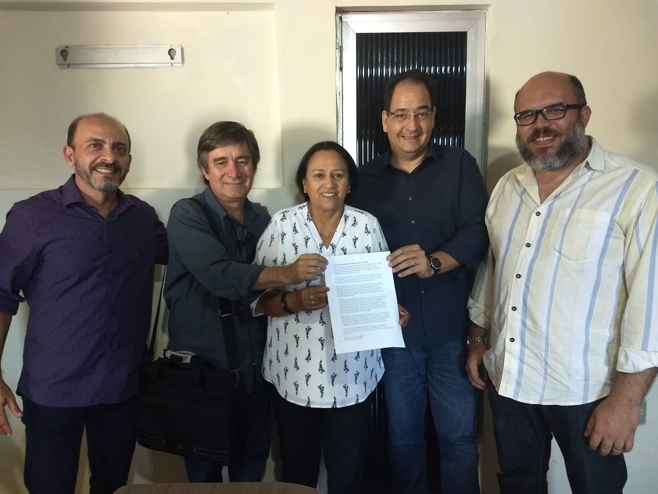 Fátima Bezerra e Antenor Roberto recebem apoio do PSOL Salomão Medeiros