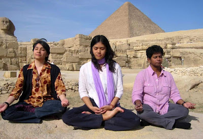 Meditation in The Pyramids
