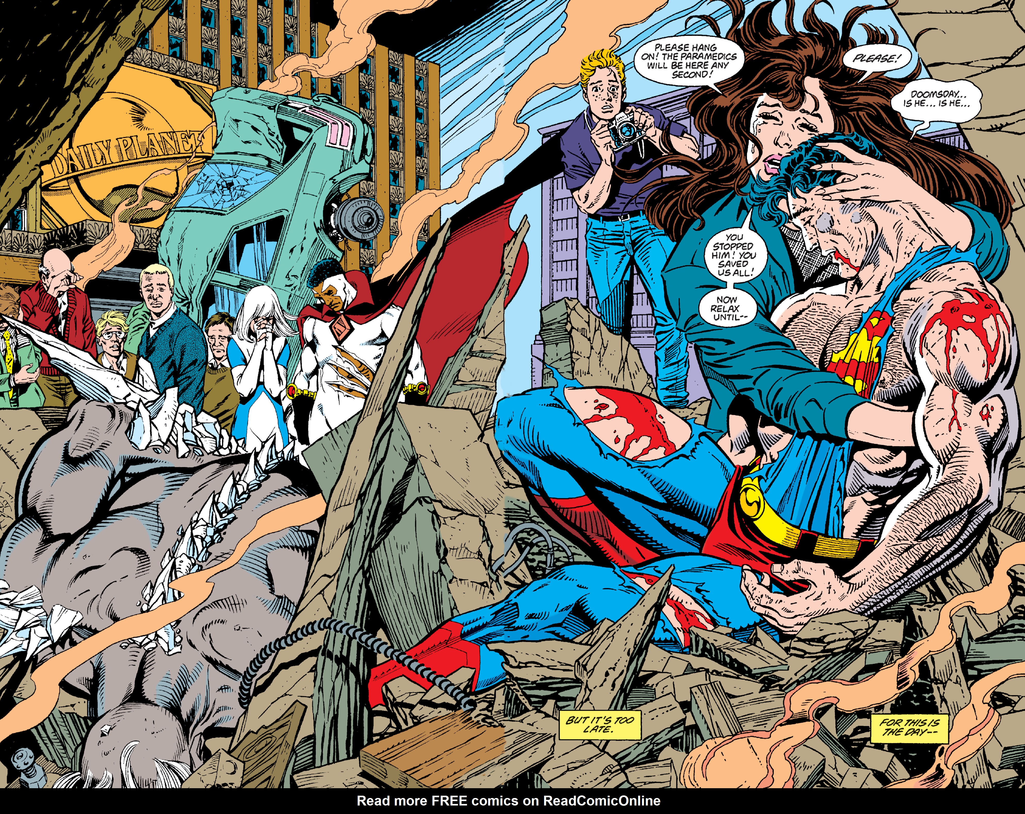 Read online Superman: The Death and Return of Superman Omnibus comic -  Issue # TPB (Part 2) - 65