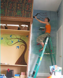 painting interior murals wall mural beginners tips paint stencils angelique decorative talk bowman