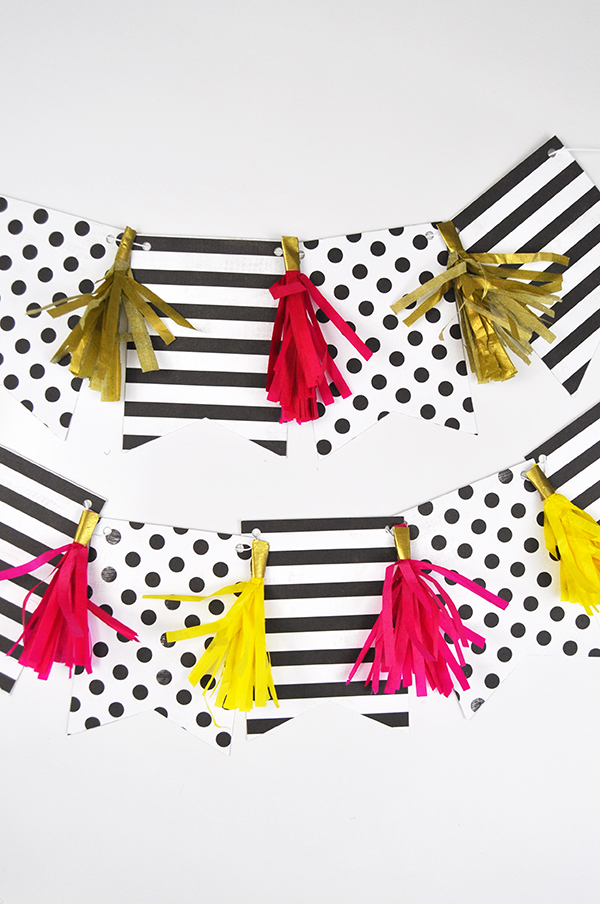 How to Create Tassel Banners Jen Gallacher