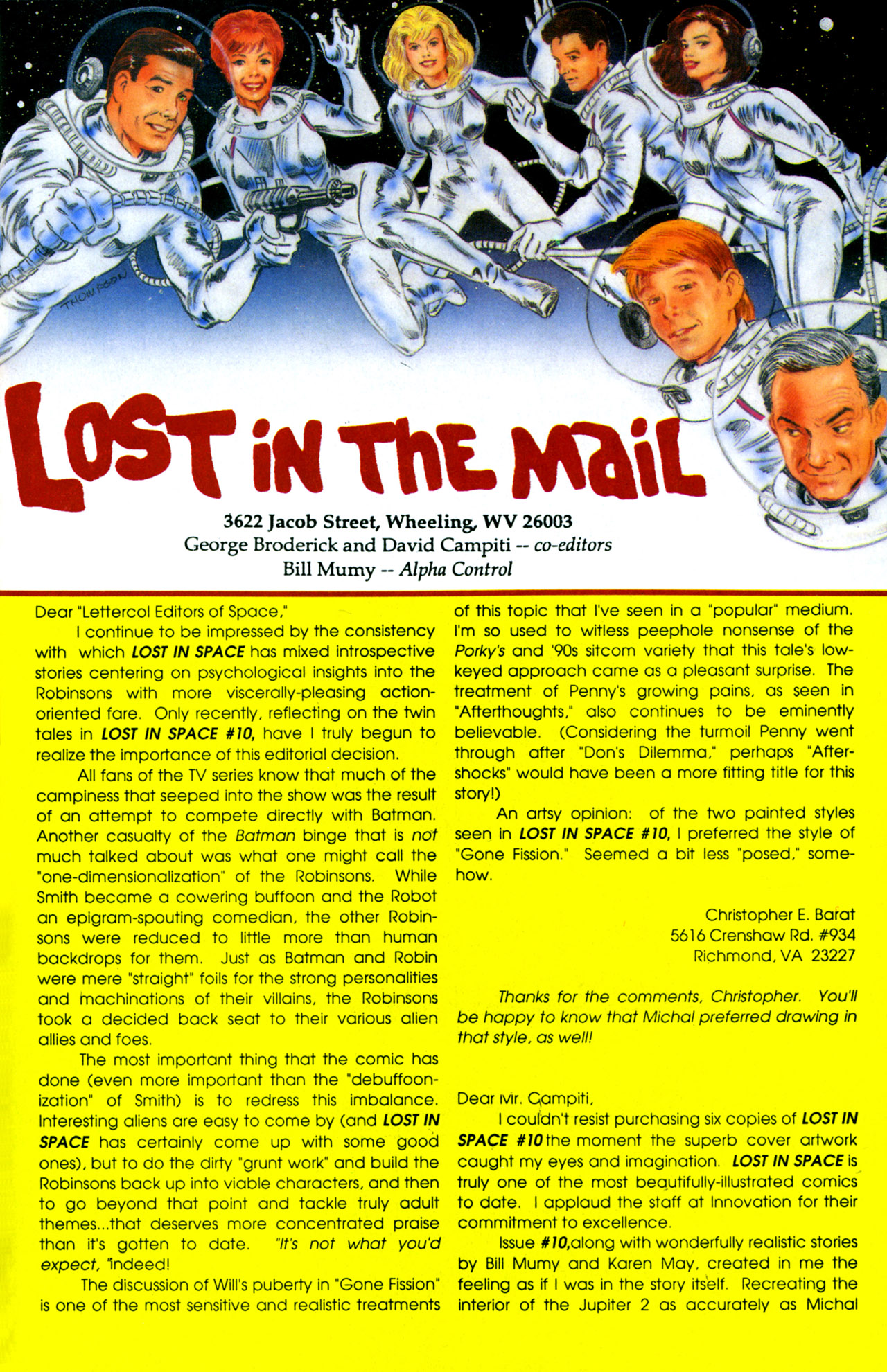 Read online Lost in Space (1991) comic -  Issue #12 - 26