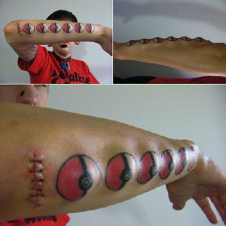 Unique 3d Tattoos Yes it is the 3D tattoos the world top eyepopping 