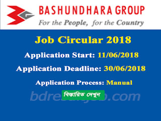 Bashundhara Group Limited Job Circular 2018