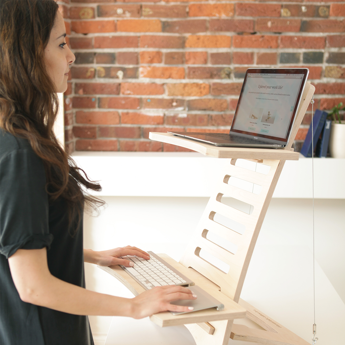 Shedworking Standing Desk By Humbleworks Standing Desks Are Not Only Natty They Beneficial To The Often Chair Ridden Shedworker And Homeworker Scientific Proof Here S One Consider