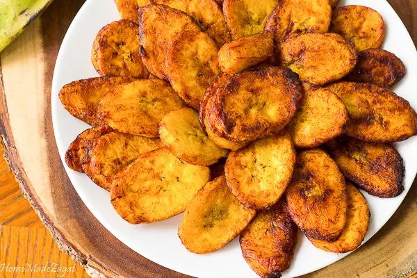 Sweet and Spicy Fried Ripe Plantains