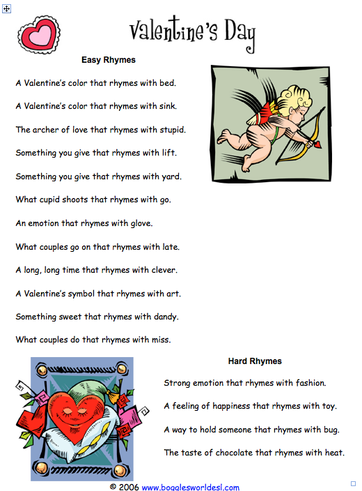 OUR ENGLISH CLASS Saint Valentine´s activities