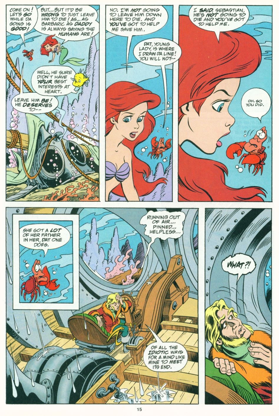 Read online Disney's The Little Mermaid Limited Series comic -  Issue #4 - 16