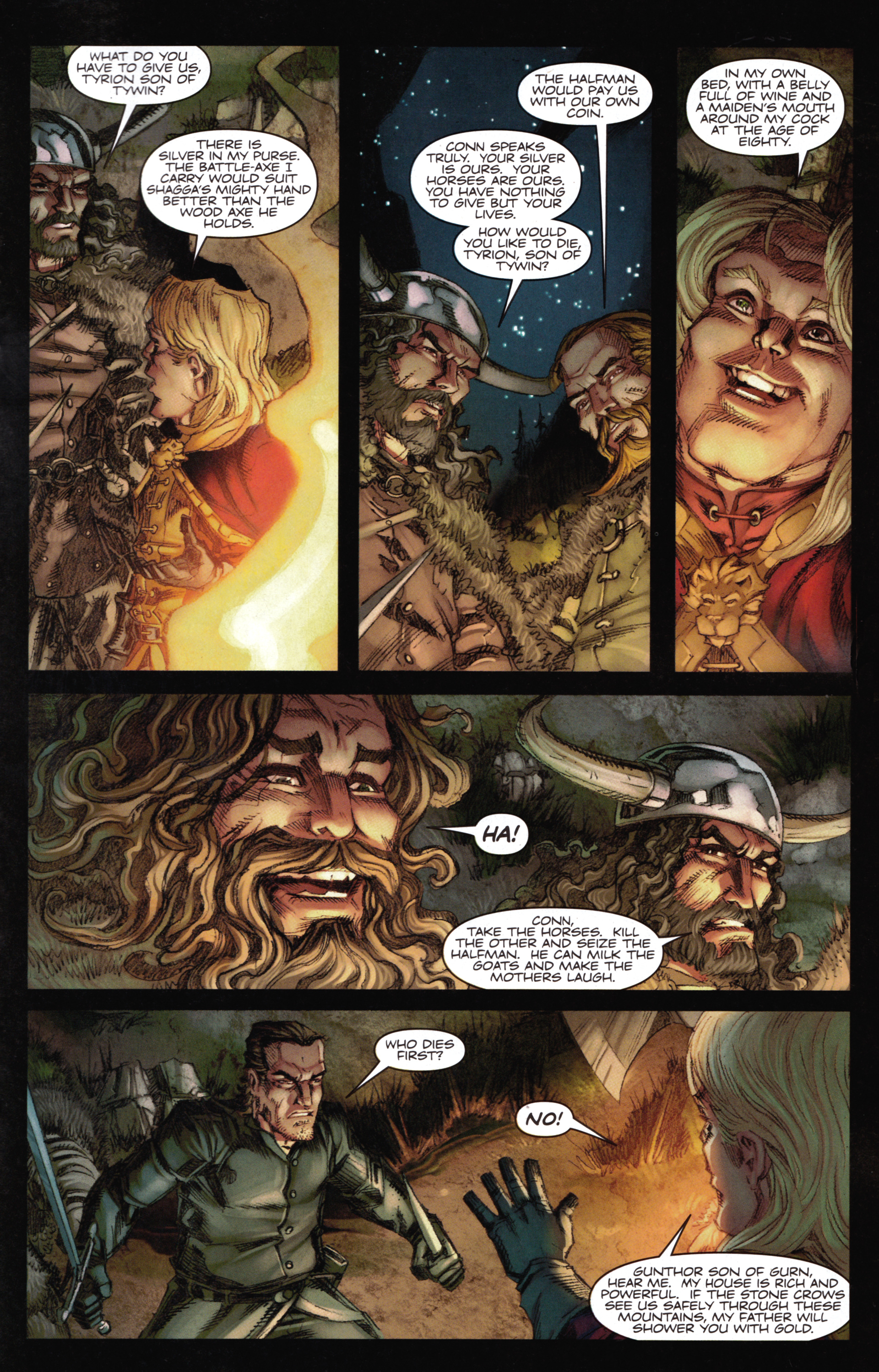 Read online A Game Of Thrones comic -  Issue #14 - 23