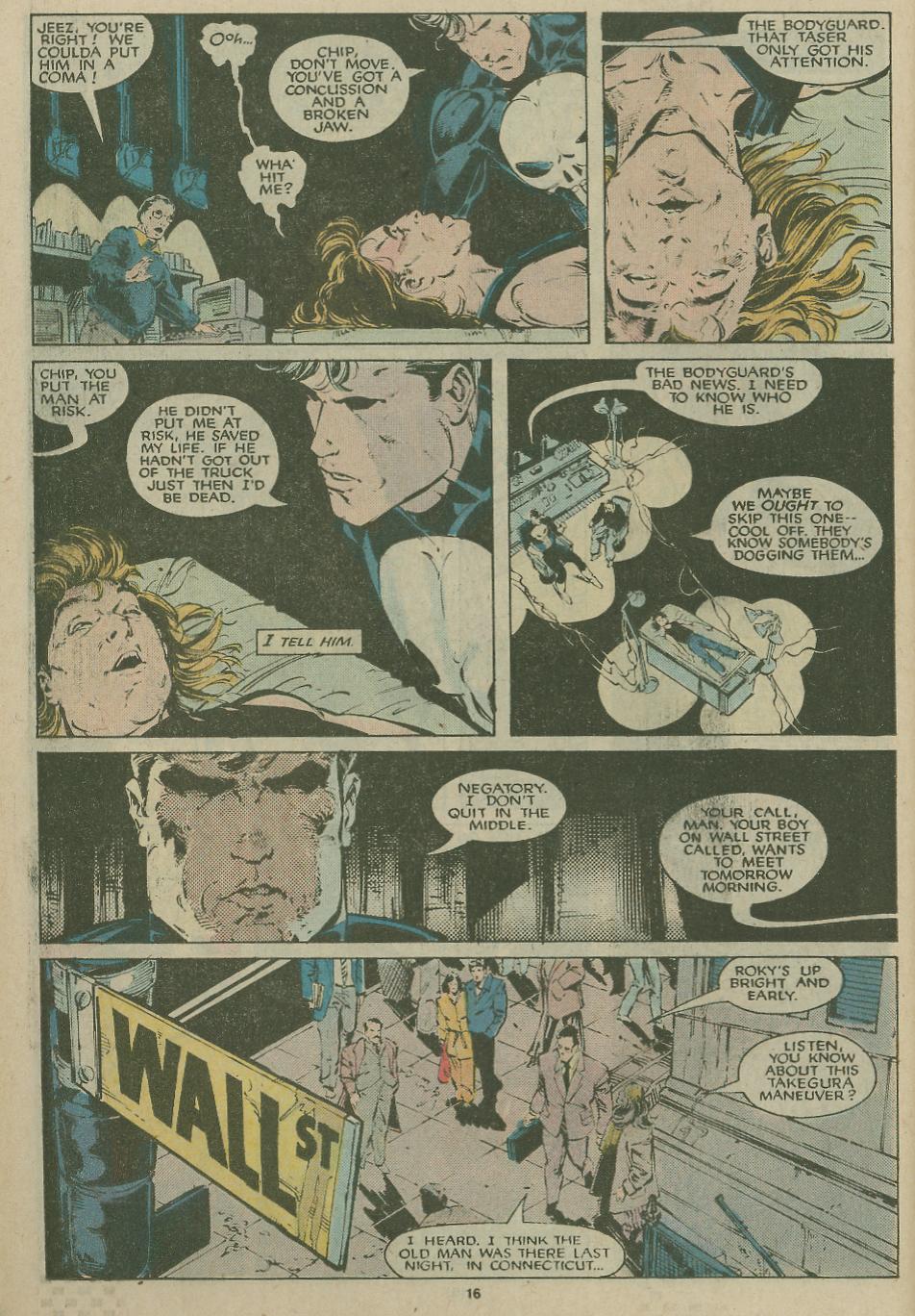Read online The Punisher (1987) comic -  Issue #8 - The Ghost of Wall Street - 13