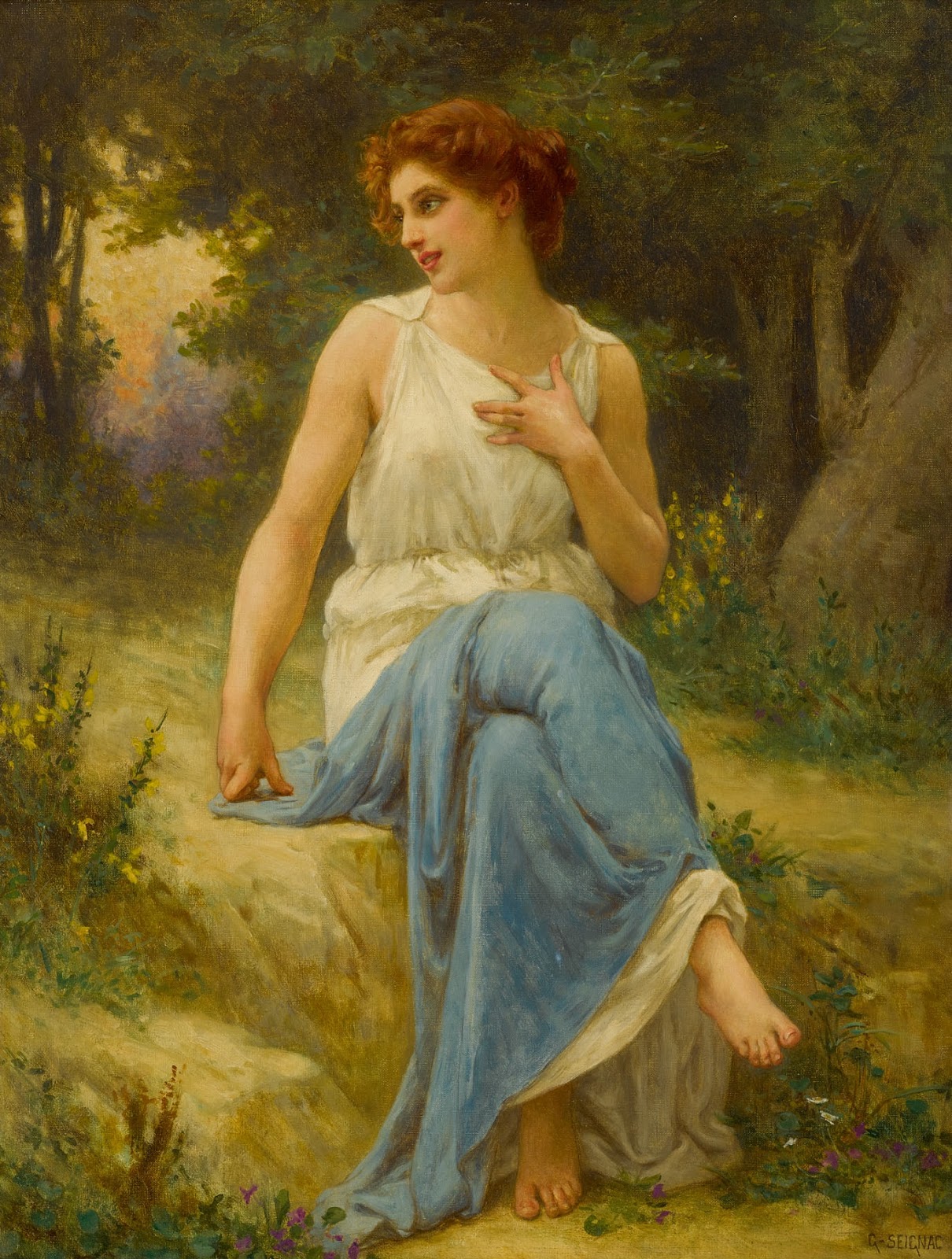 Guillaume Seignac (18701924) Academic painter Tutt'Art Pittura