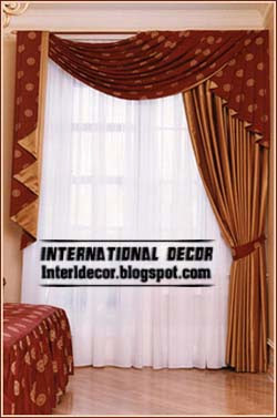 Classic curtain designs, bedroom curtains 2014