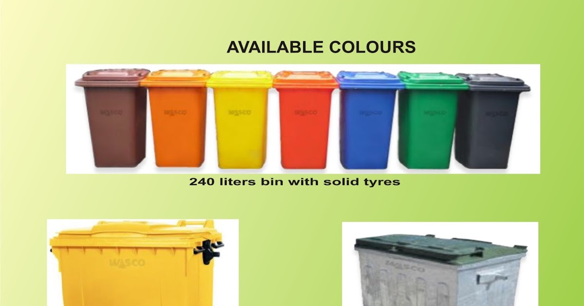 SUPPLIER OF INDUSTRIAL PLASTIC WASTE BINS WITH WHEELS AND WASTE