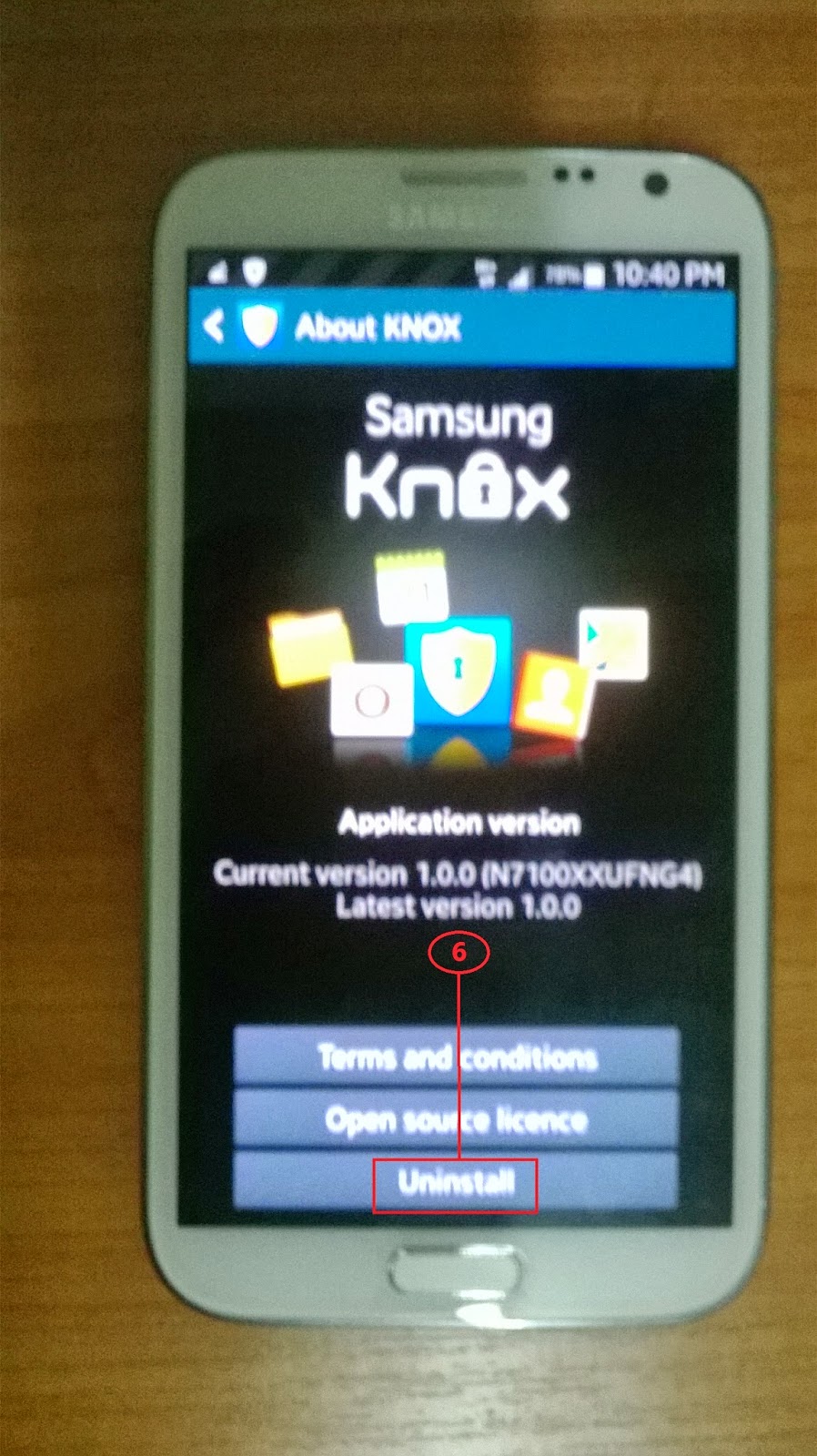 knox app uninstall knox app uninstall