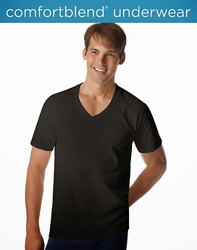 Cato's Army & Navy: Hanes Slim Fit ComfortBlend® Crew or V-neck Tee Shirts