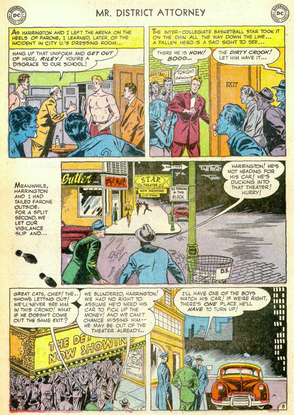 Read online Mr. District Attorney comic -  Issue #23 - 22
