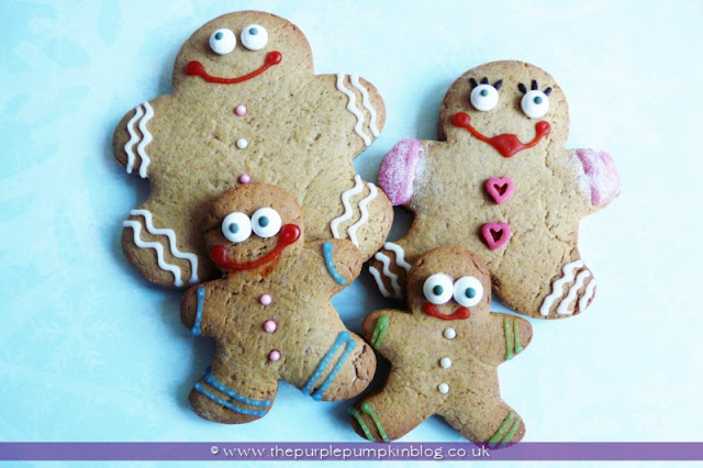 Gingerbread Family | The Purple Pumpkin Blog