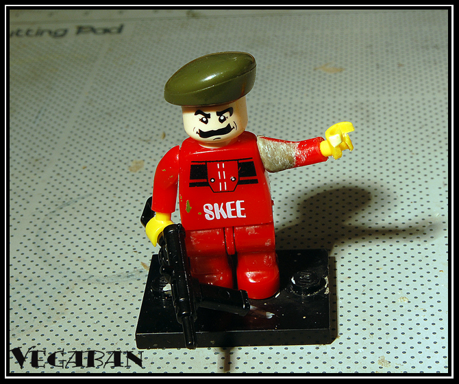 Relojes y más cosas....: Lego Custom Minifig; Paracaidista inglés en