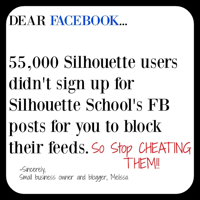 Silhouette School, Facebook, tips, settings
