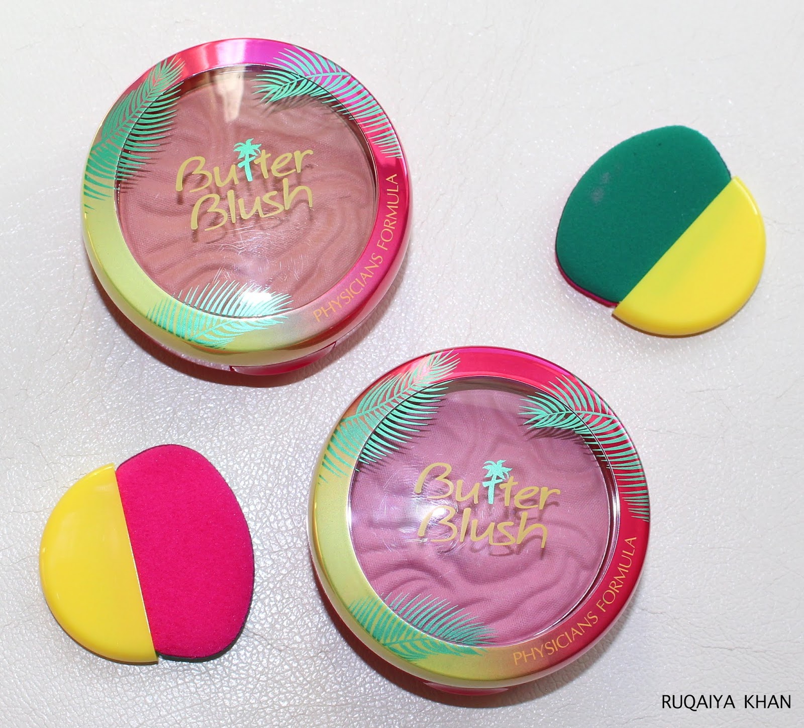 Ruqaiya Khan PHYSICIANS FORMULA Butter Bronzer, Butter Blush and