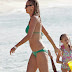 Heidi Klum shows off “Green Bikini” in the Bahamas
