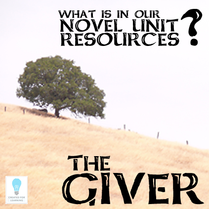 Created For Learning What Novel Unit Resources Are The Best