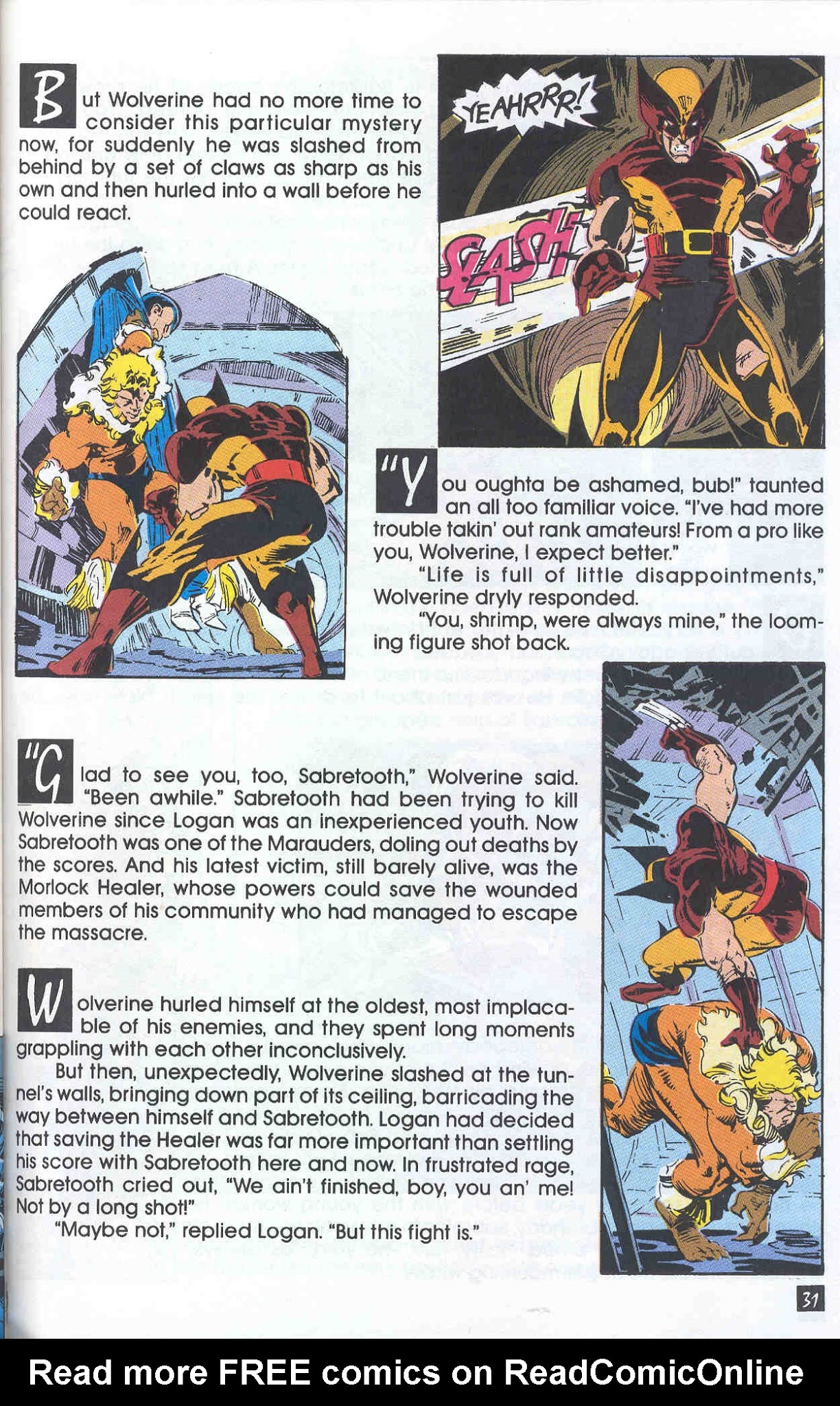 Read online Wolverine Saga comic -  Issue #4 - 33