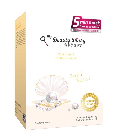 Review My Beauty Diary Royal Pearl Mask Review Galore