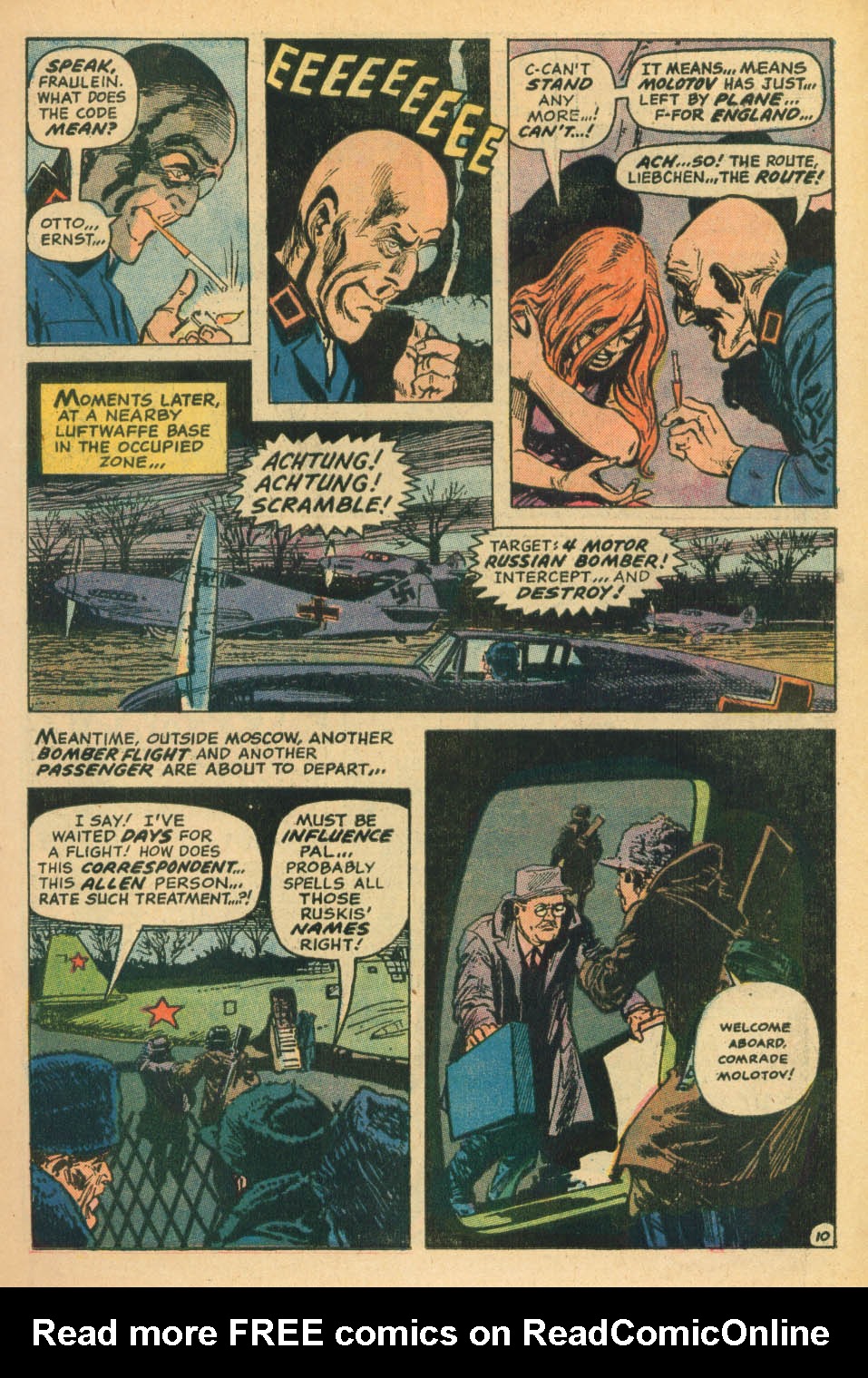 Read online Star Spangled War Stories (1952) comic -  Issue #172 - 10