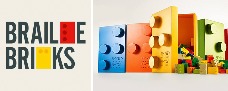 Braille Bricks, bloques de construcción en Braille