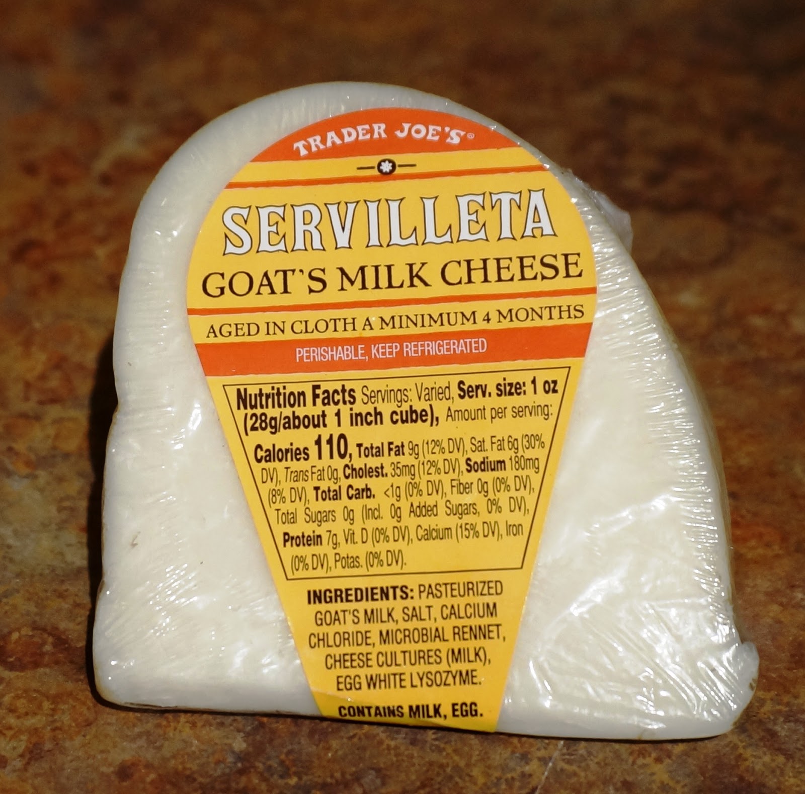 Exploring Trader Joe's Trader Joe's Servilleta Goat's Milk Cheese