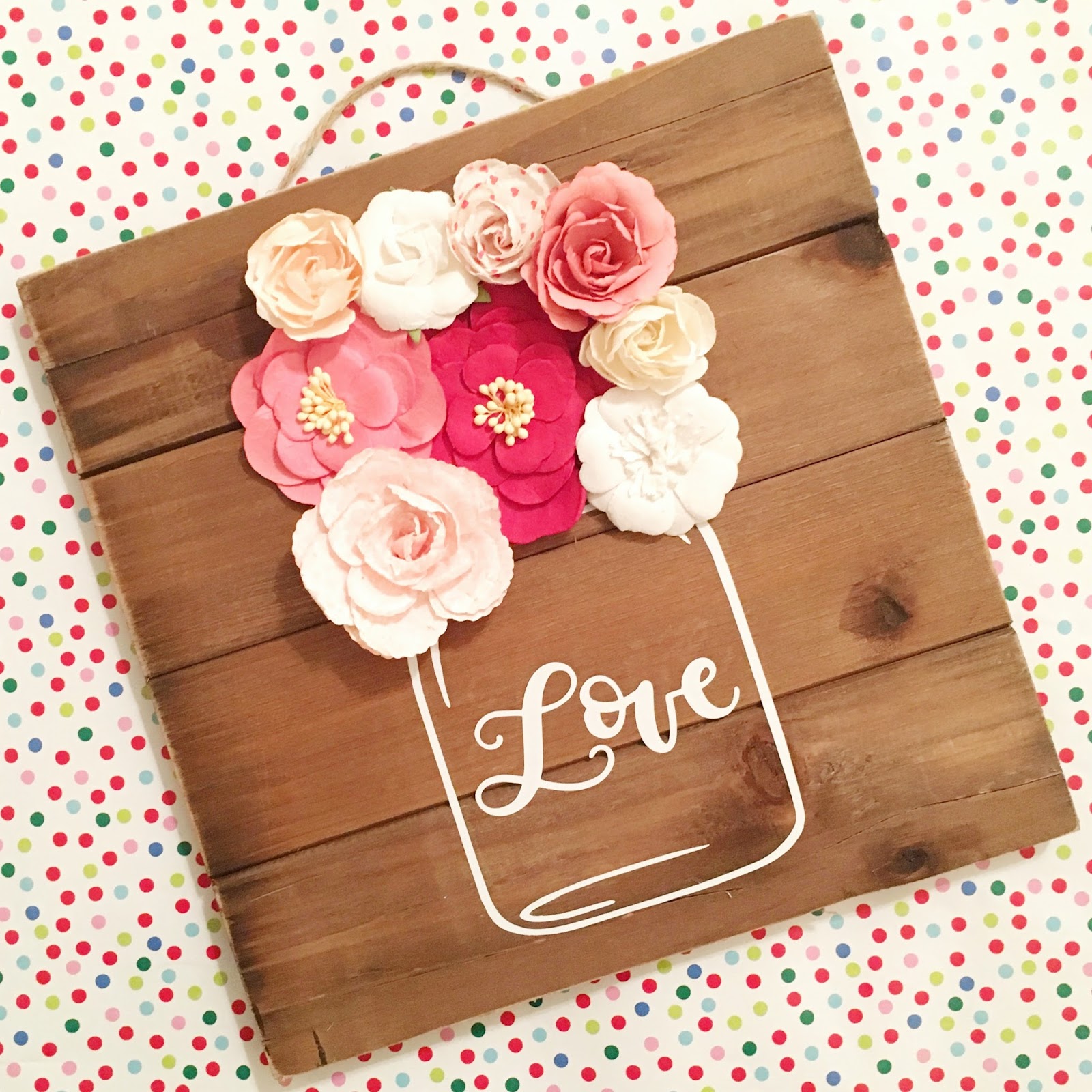 the mrs. everything : Craft Corner: DIY Valentine's Sign