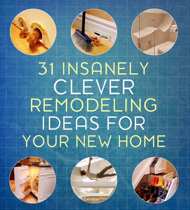 31 Insanely Clever Remodeling Ideas For Your New Home DIY Craft Projects
