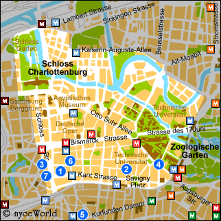 10 E til Berlin: BERLINS BYDELER