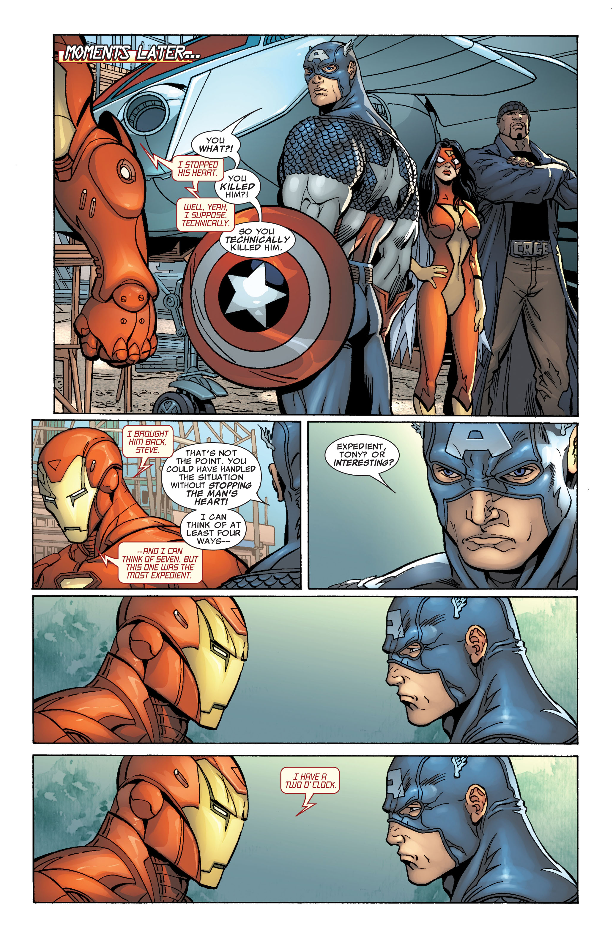 Read online Iron Man (2005) comic -  Issue #7 - 16
