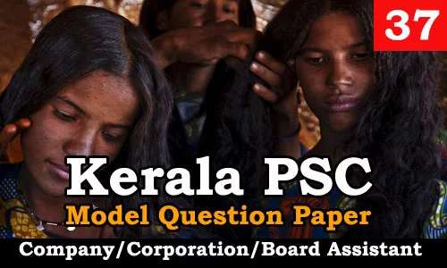 Model Question Paper Company Corporation Board Assistant - 37
